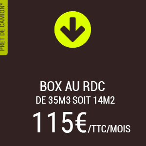 Location Container Box Stockage I Saint Jean du Falga I 35m3 I Saverdun I Varilhes