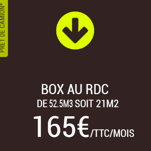 Location Container Box Stockage I Saint Jean du Falga I 52,5m3 I Saverdun