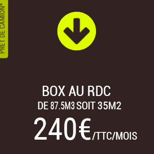 Location Container Box Stockage I Saint Jean du Falga I 87,5m3 I Varilhes