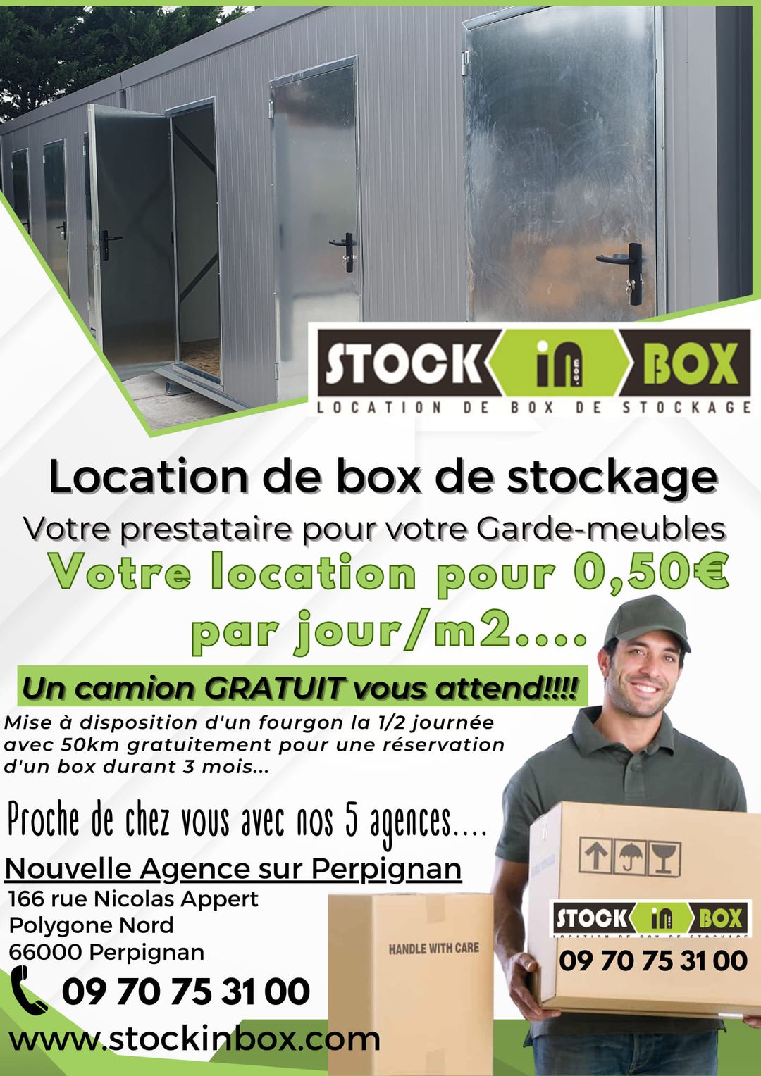 Box de stockage – Garde meubles – Perpignan Ariège Toulouse